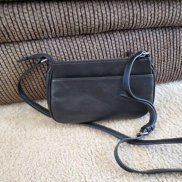 Kenneth Cole black and cream crossbody bag - Picture 2 of 9